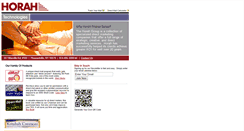 Desktop Screenshot of horah.com
